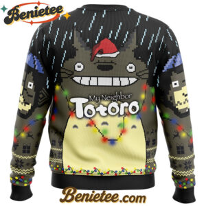 Here Comes The Bus My Neighbor Totoro Ugly Christmas Sweater