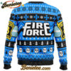 Heroes Always Arrive Fire Force Ugly Christmas Sweater