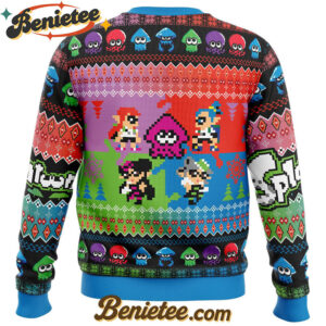 Heroes Splatoon 2 Ugly Christmas Sweater