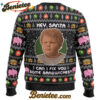Hey Santa Can I Fix You Some Sandwiches Bad Santa Ugly Christmas Sweater