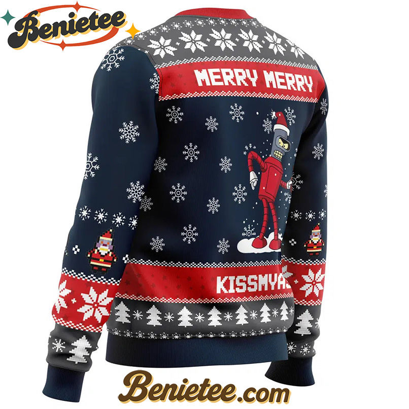 Hey! We Wish You a Futurama Ugly Christmas Sweater