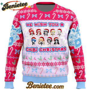 High School DXD Chibi Girls Ugly Christmas Sweater