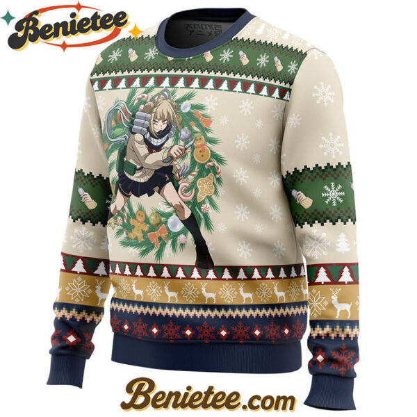 Himiko Tora Christmas My Hero Academia Ugly Christmas Sweater