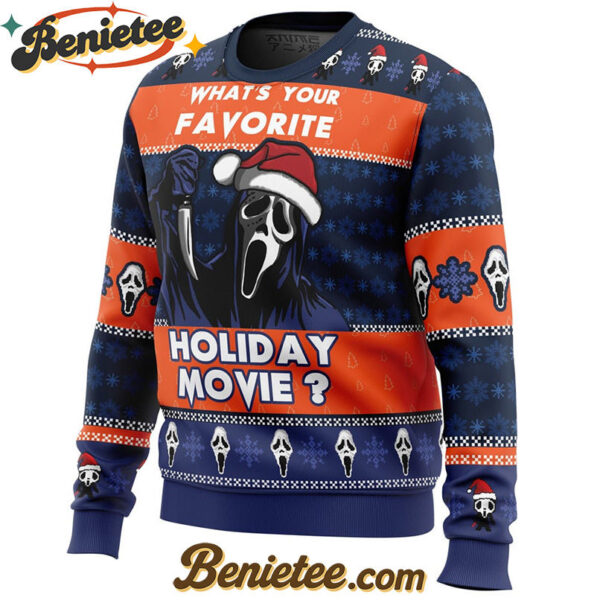 Holiday Scream Ugly Christmas Sweater