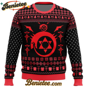 Homonculi Fullmetal Alchemist Ugly Christmas Sweater