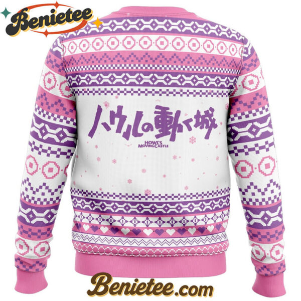 Howl and Sophie Howl's Moving Castle Ugly Christmas Sweater