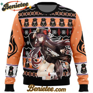 Hu Tao Genshin Impact Ugly Christmas Sweater