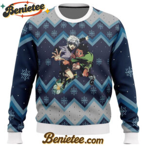 Hunter X Hunter Gon and Killua Ugly Christmas Sweater