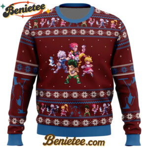 Hunter X Hunter Sprites Ugly Christmas Sweater