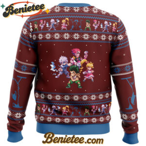 Hunter X Hunter Sprites Ugly Christmas Sweater