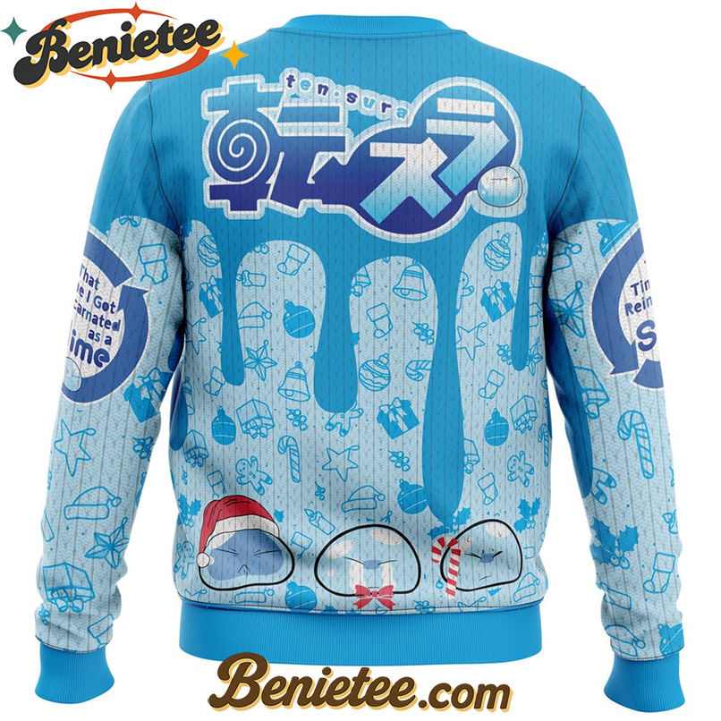 I Got Slimy That time I got reincarnated as a slime Christmas Sweater