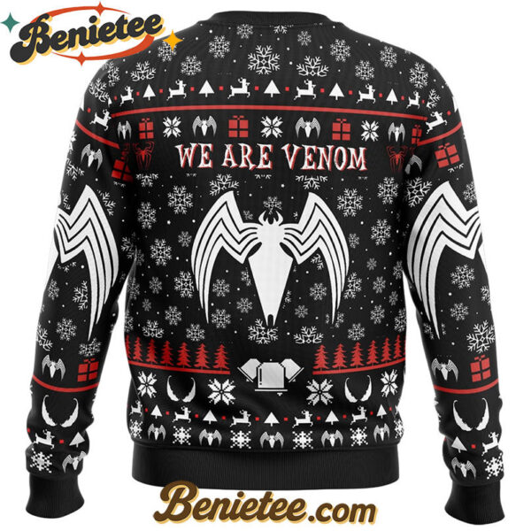 I Have a Parasite We Are Venom Venom Ugly Christmas Sweater