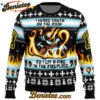I Heard Santa on the Roof Fire Force Ugly Christmas Sweaters