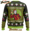 I Hope You Get What You Deserve Joker DC Comics Ugly Christmas Sweater