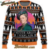 I Never Argue I Explain Downton Abbey Ugly Christmas Sweater