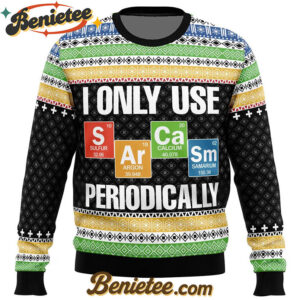 I Only Use Sarcasm Periodically Ugly Christmas Sweater