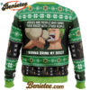 I Wanna Drink My Booze Zoro One Piece Ugly Christmas Sweater