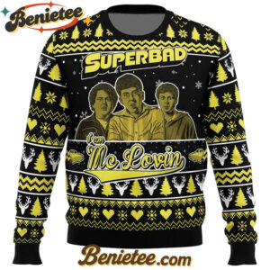 I am Mc Lovin Superbad Ugly Christmas Sweater