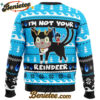 I'm Not Your Reindeer Blue Exorcist Ugly Christmas Sweater