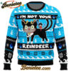 I'm Not Your Reindeer Blue Exorcist Ugly Christmas Sweater
