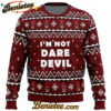 I'm not Daredevil Marvel Ugly Christmas Sweater
