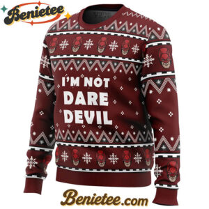 I'm not Daredevil Marvel Ugly Christmas Sweater