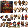 Indiana Fever Advent Calendar 2025, Christmas Countdown Advent Calendar Gift Box with 24 Acrylic Ornaments