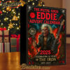 Iron Maiden Eddie Advent Calendar 2025, Christmas Countdown Advent Calendar Gift Box with 24 Acrylic Ornaments