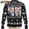 Is It Wrong To Try To Pick Up Girls DanMachi Ugly Christmas Sweater
