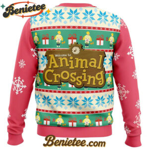 Isabelle Animal Crossing Ugly Christmas Sweater