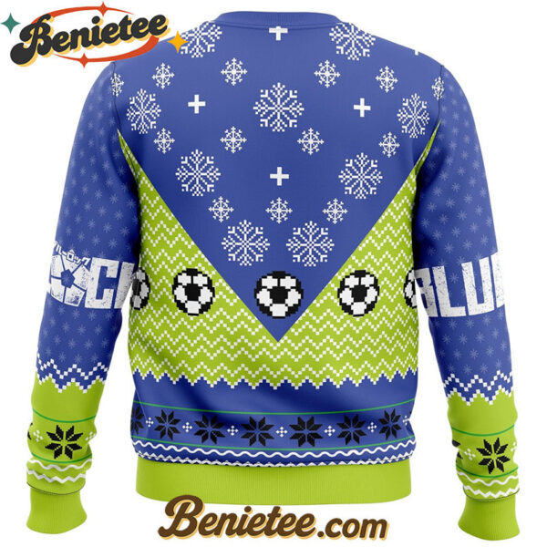 Isagi Yochi Blue Lock Ugly Christmas Sweater