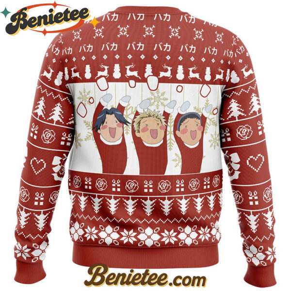 It's Christmas Break!!! The Moron Trio Maid-Sama Ugly Christmas Sweater