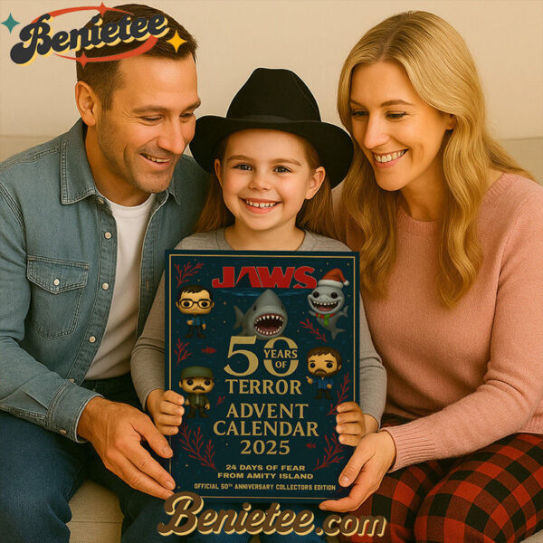 JAWS Advent Calendar 2025 CHRISTMAS GIFT, CHRISTMAS IDEA, Christmas Countdown Advent Calendar Gift Box with 24 Acrylic Ornaments