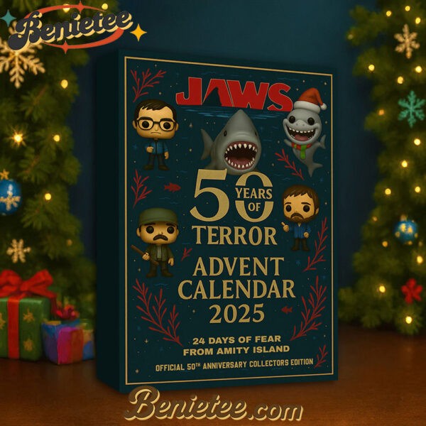 JAWS Advent Calendar 2025 CHRISTMAS GIFT, CHRISTMAS IDEA, Christmas Countdown Advent Calendar Gift Box with 24 Acrylic Ornaments