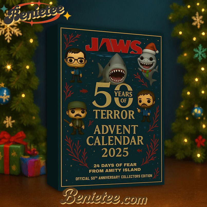 JAWS Advent Calendar 2025 CHRISTMAS GIFT, CHRISTMAS IDEA, Christmas Countdown Advent Calendar Gift Box with 24 Acrylic Ornaments