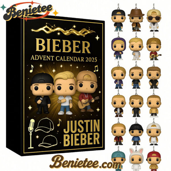 JB Advent Calendar 2025, Christmas Countdown Advent Calendar Gift Box with 24 Acrylic Ornaments