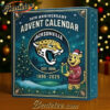 Jacksonville Jaguars Advent Calendar 2025 30TH ANNIVERSARY Christmas Gift, Christmas Idea, Christmas Countdown Advent Calendar Gift Box with 24 Acrylic Ornaments