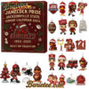 Jacksonville State Gamecocks 121st Anniversary Advent Calendar, Christmas Countdown Advent Calendar Gift Box with 24 Acrylic Ornaments