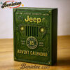 Jeep 85th Anniversary Advent Calendar, Christmas Countdown Advent Calendar Gift Box with 24 Acrylic Ornaments