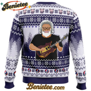 Jerry Garcia Grateful Dead Ugly Christmas Sweater