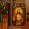 Jesus Edition Advent Calendar 2025, Christmas Countdown Advent Calendar Gift Box with 24 Acrylic Ornaments