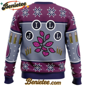 Jill Valentine Season's Blasting Dead by Daylight Ugly Christmas Sweater