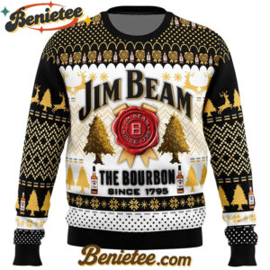 Jim Beam The Bourbon Ugly Christmas Sweater