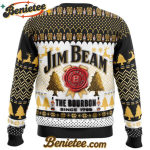 Jim Beam The Bourbon Ugly Christmas Sweater