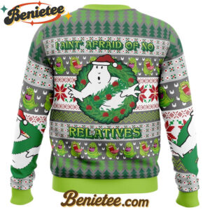 Jinglebusters Ghostbusters Ugly Christmas Sweater