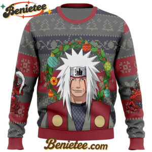 Jiraiya Shippuden Ugly Christmas Sweater