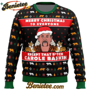 Joe Exotic Tiger King Ugly Christmas Sweater