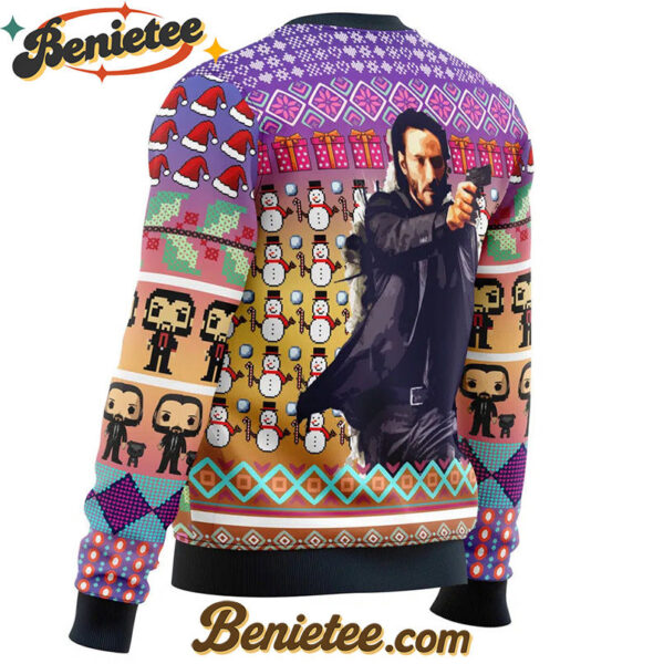 John Wick Ugly Christmas Sweater
