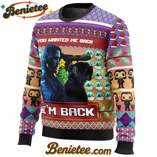 John Wick Ugly Christmas Sweater