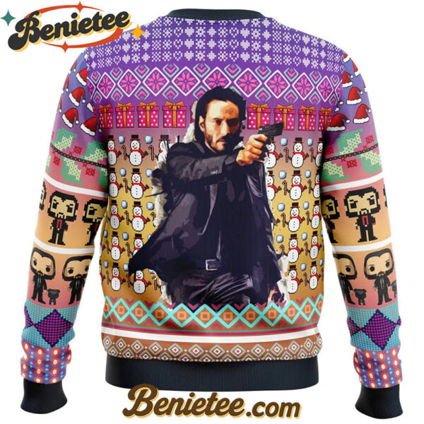 John Wick Ugly Christmas Sweater
